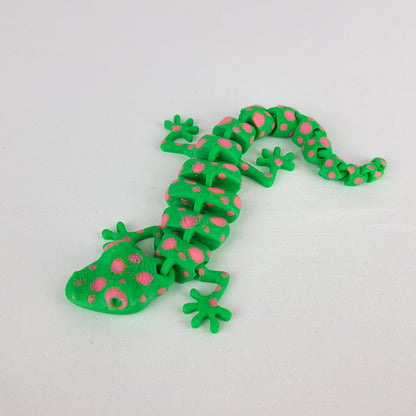 Charming Articulated Lizard - 3D Printed | Choose Your Color!
